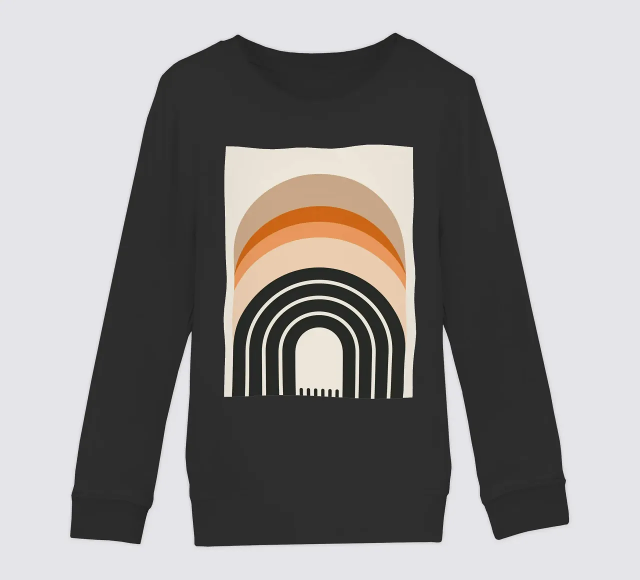 Design arcobaleno retrò felpa bambino da Whole©