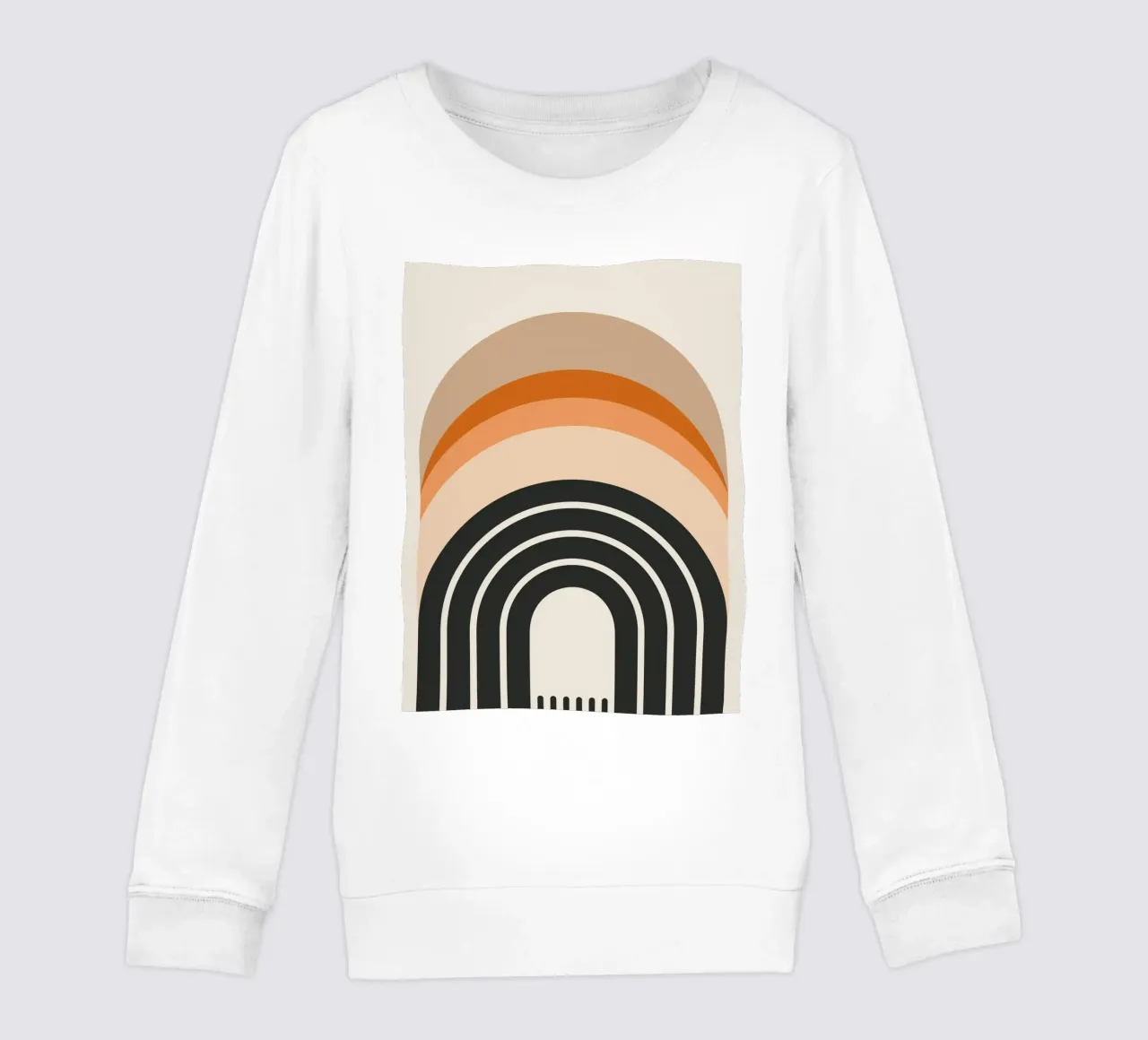 Design arcobaleno retrò felpa bambino da Whole©