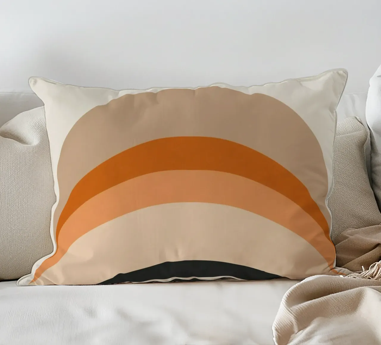 Design arcobaleno retrò cuscino da Whole©