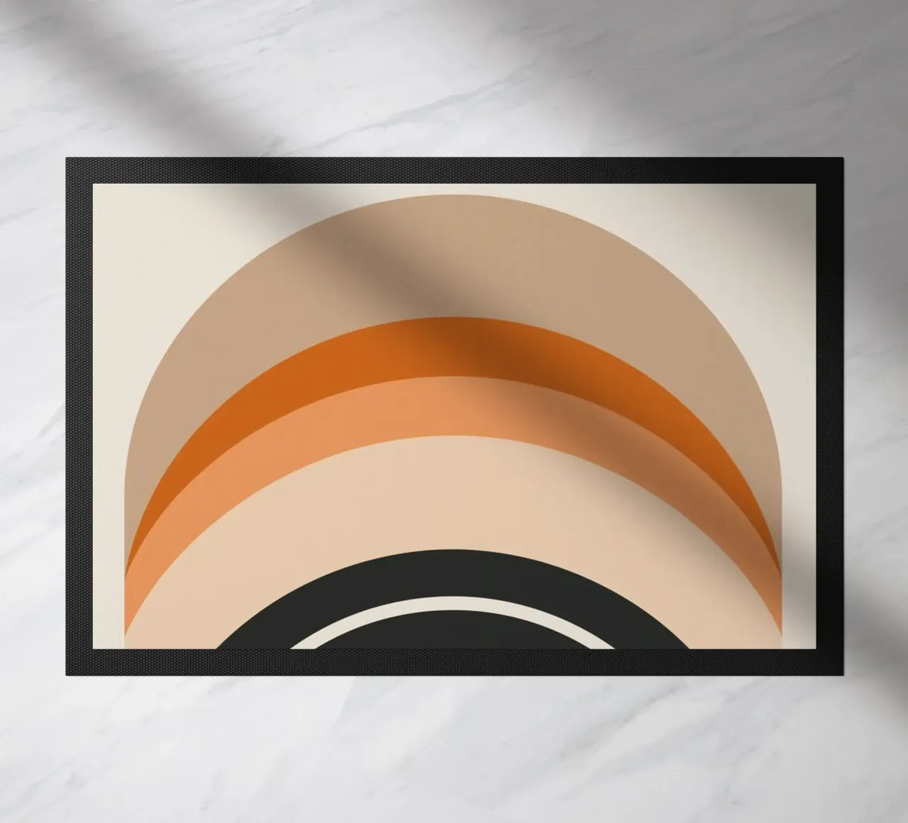 Design arcobaleno retrò zerbino da Whole©