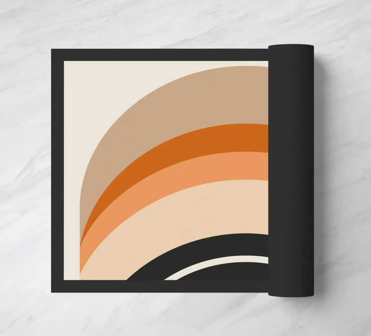 Design arcobaleno retrò zerbino da Whole©