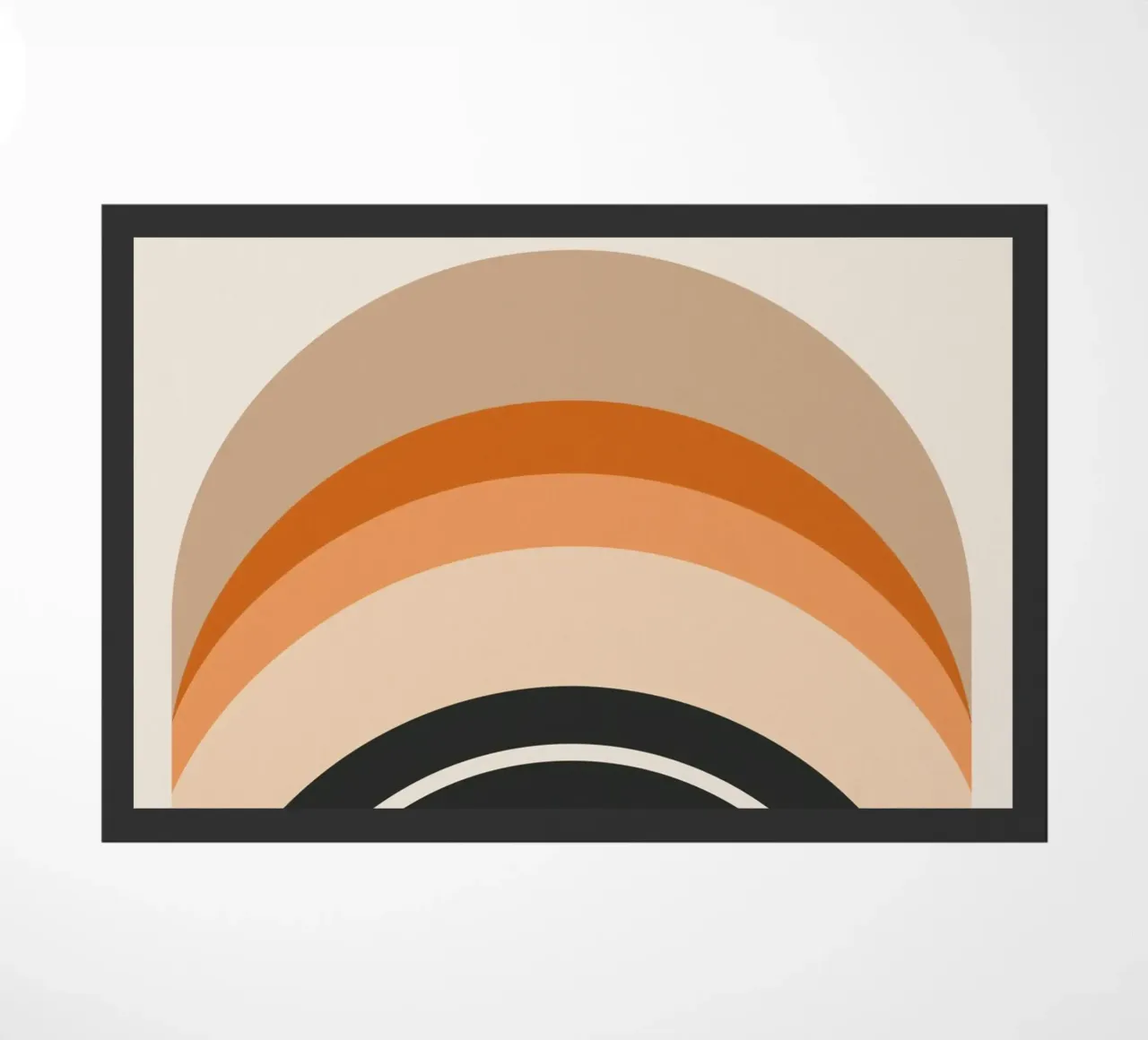 Design arcobaleno retrò zerbino da Whole©