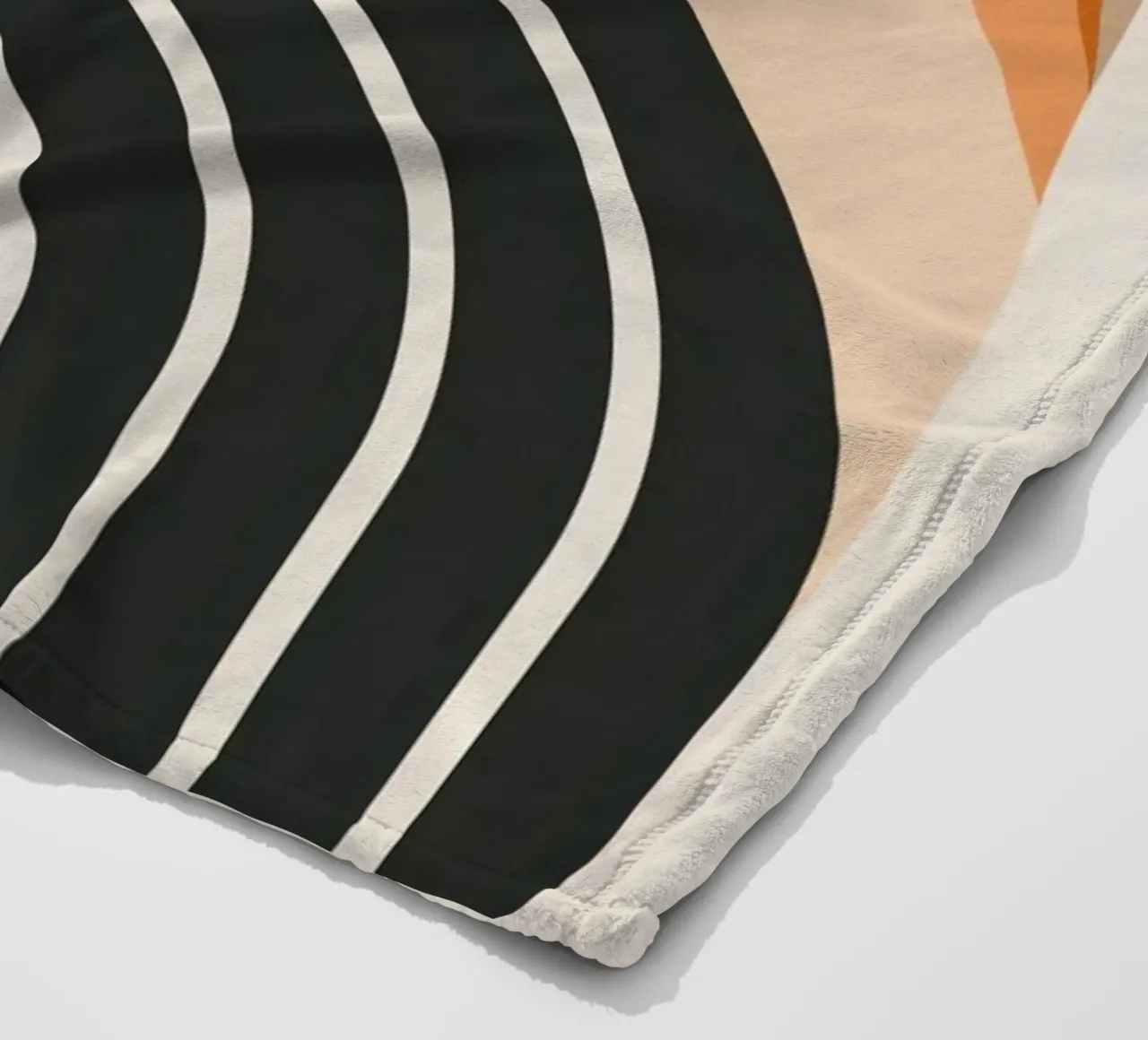 Design arcobaleno retrò coperta in pile da Whole©