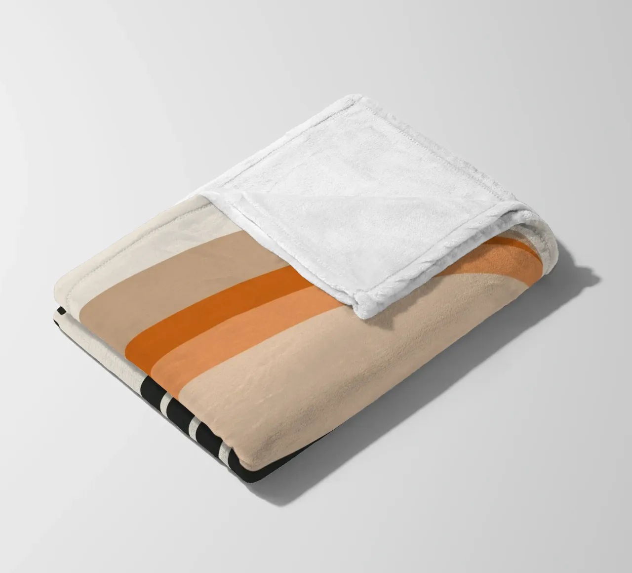 Design arcobaleno retrò coperta in pile da Whole©