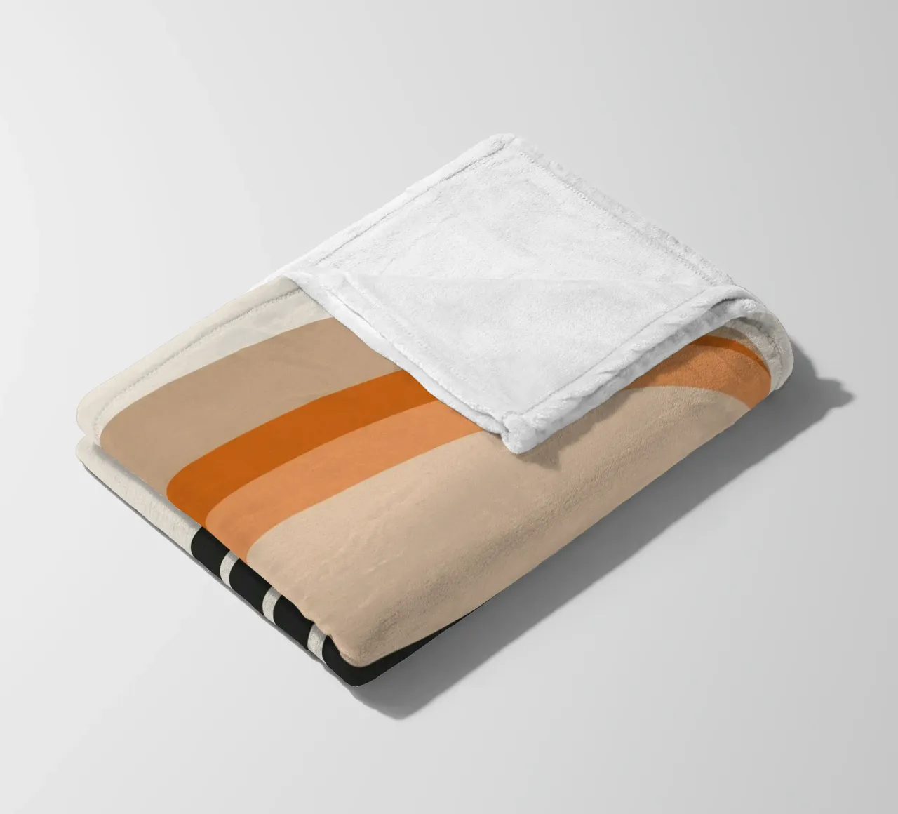 Design arcobaleno retrò coperta in pile da Whole©