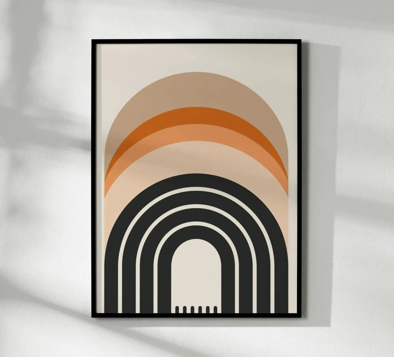 Design arcobaleno retrò carta hahnemühle da Whole©