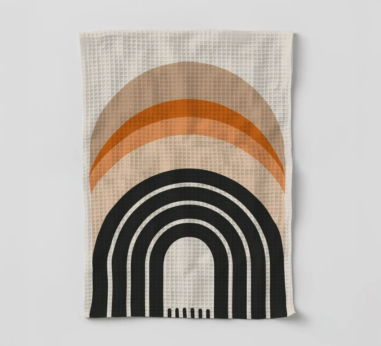 Design arcobaleno retrò canovaccio da cucina da Whole©