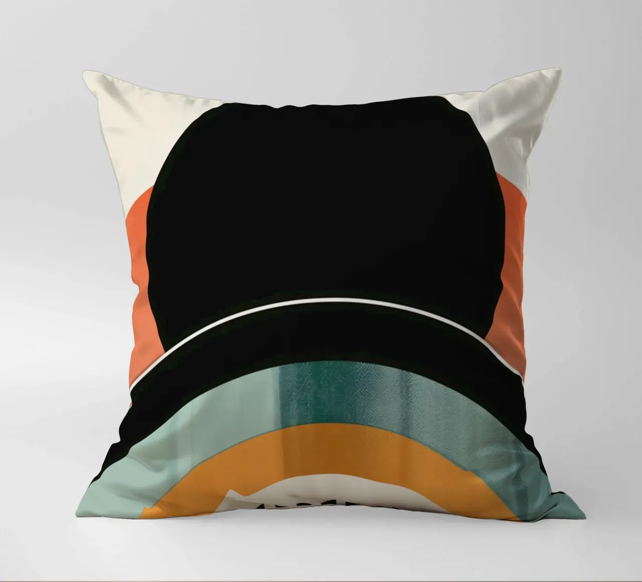 Design geometrico retrò cuscino da Whole©