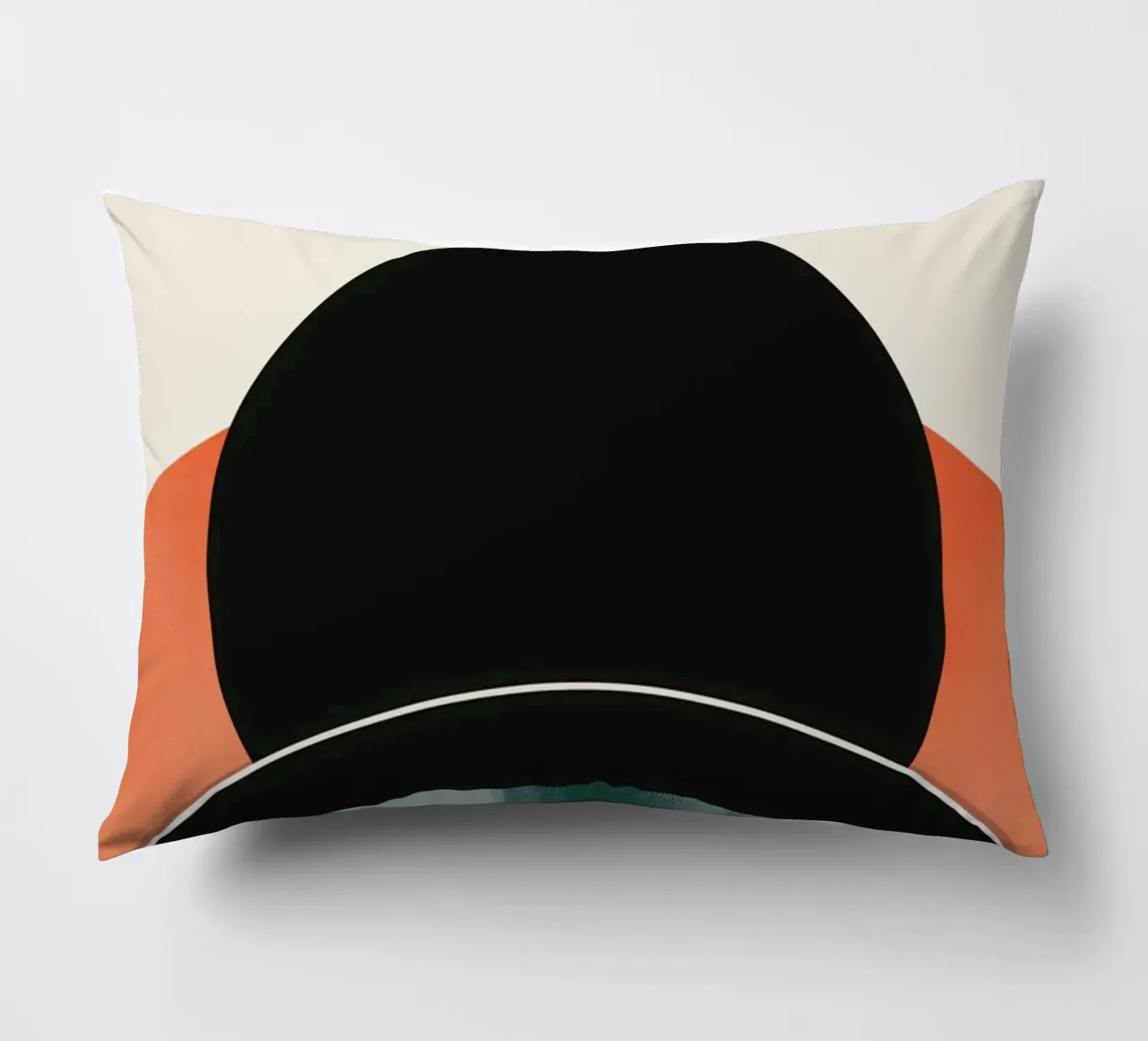 Design geometrico retrò cuscino da Whole©