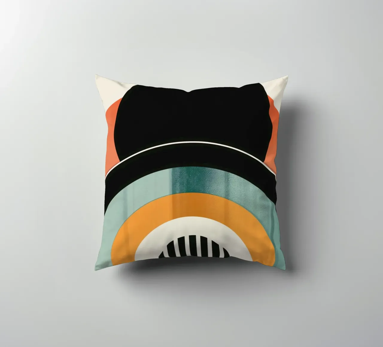 Design geometrico retrò cuscino da Whole©