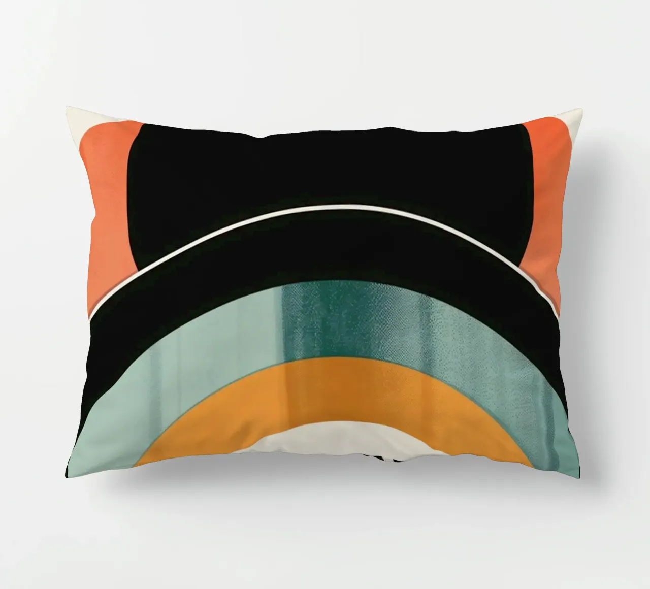 Design geometrico retrò cuscino da Whole©