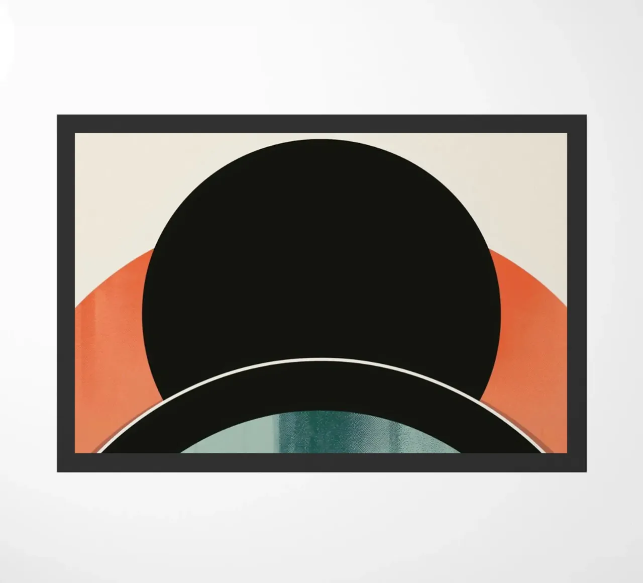 Design geometrico retrò zerbino da Whole©