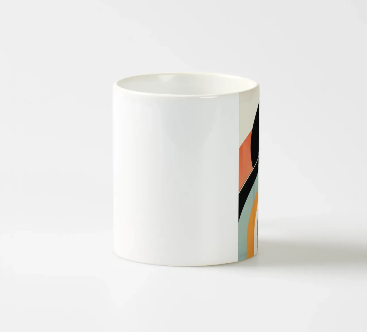 Design geometrico retrò tazza in ceramica da Whole©