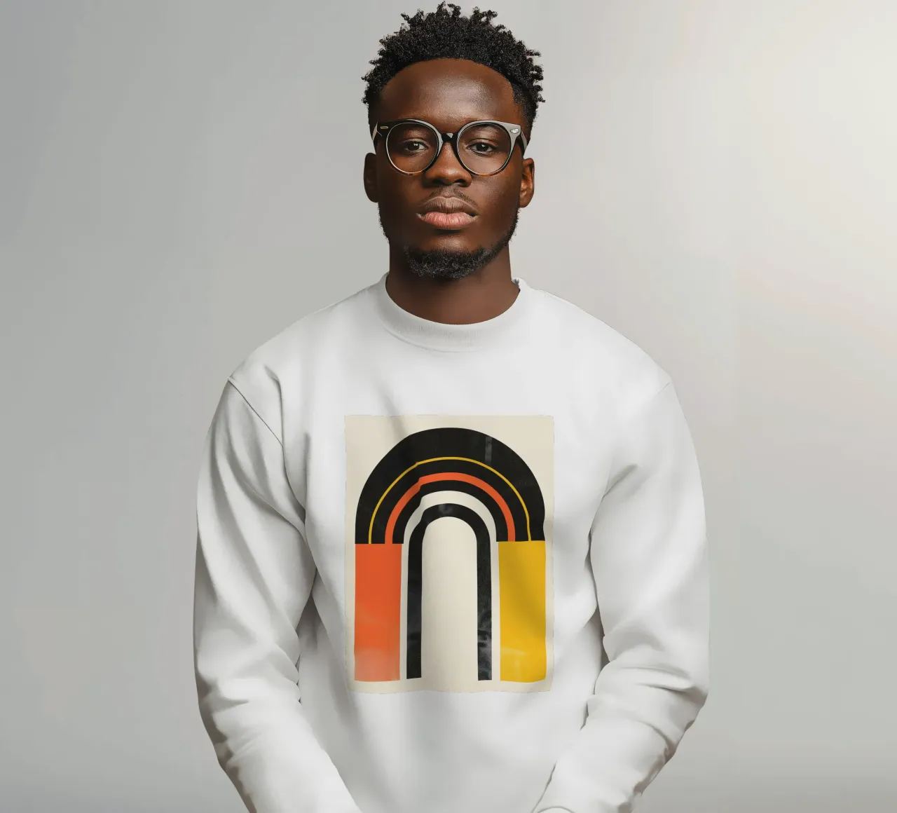 Archi astratti a colori felpa da Whole©