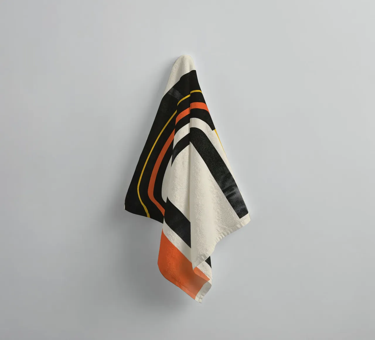 Abstract arches in colours towel by Whole©