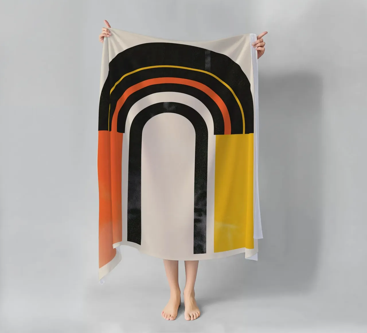Archi astratti a colori telo mare da Whole©