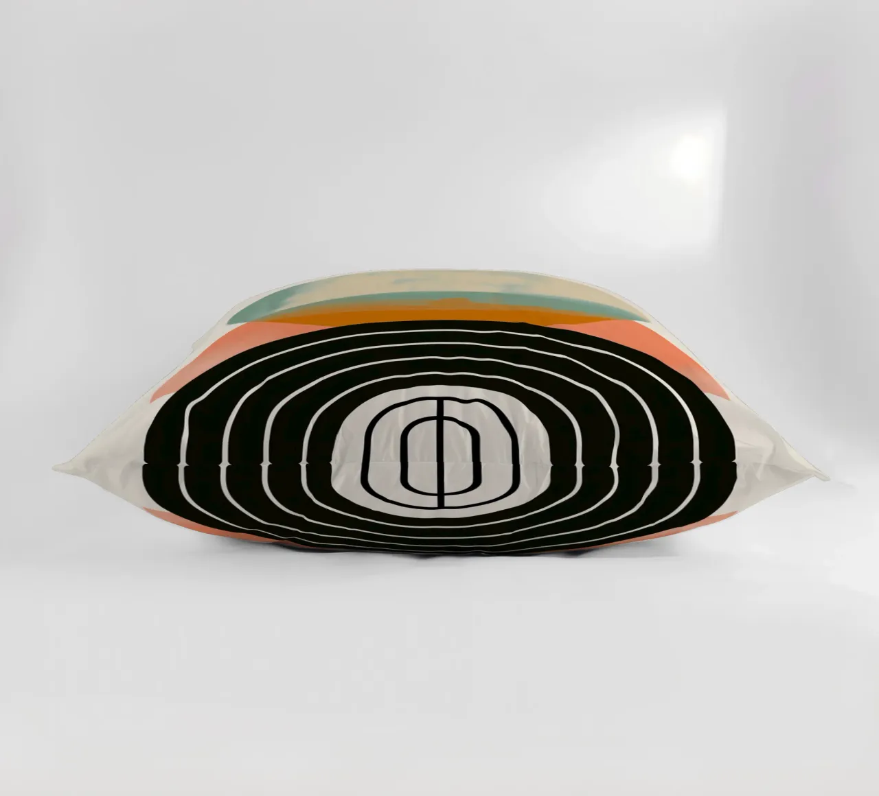 Forme geometriche in colori pastello cuscino da Whole©