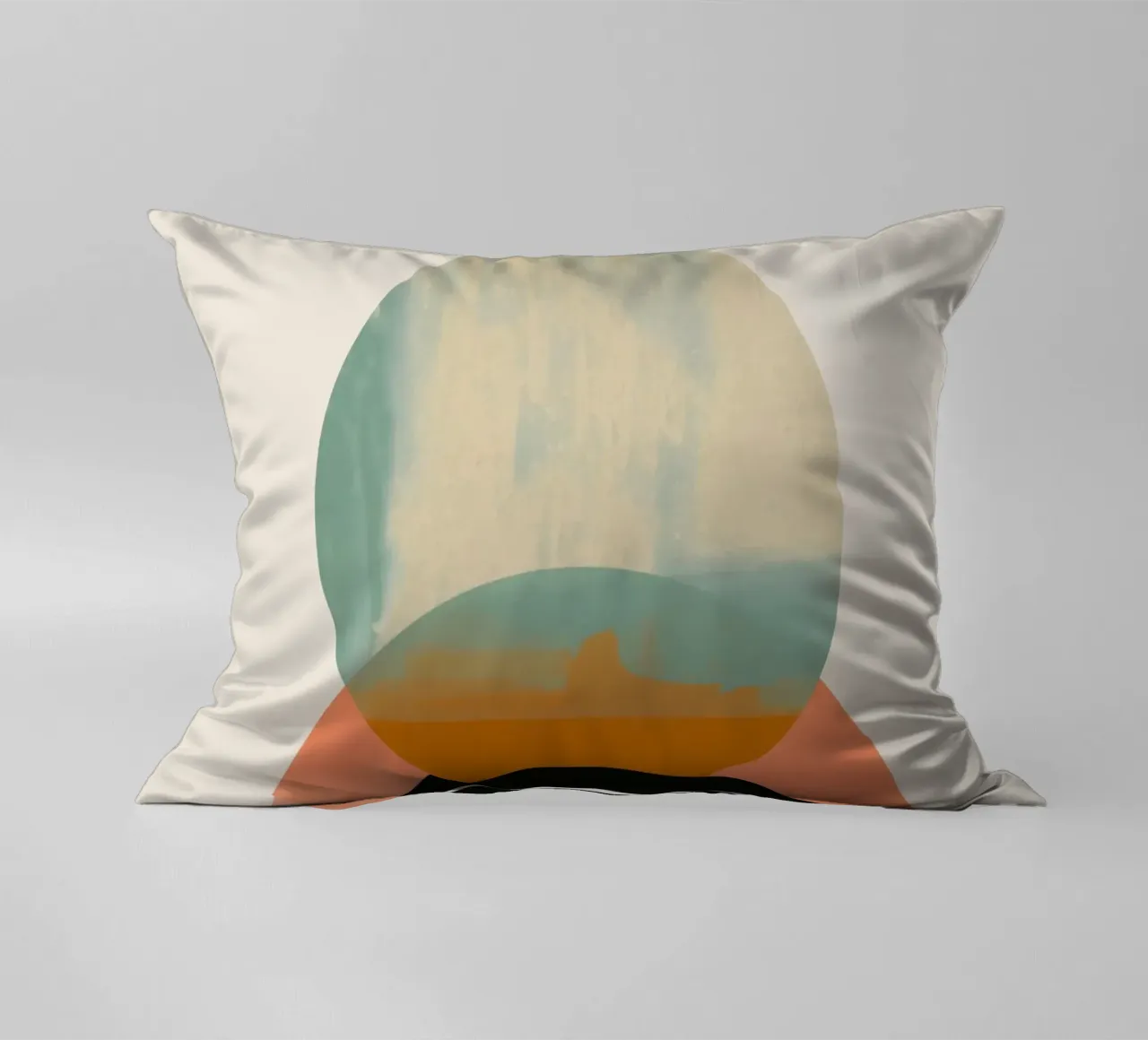 Forme geometriche in colori pastello cuscino da Whole©