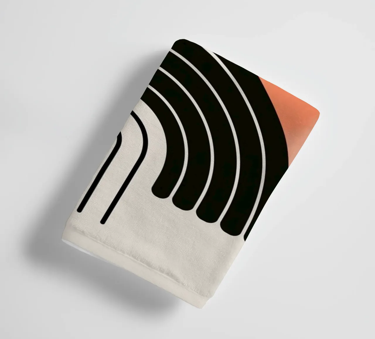 Forme geometriche in colori pastello asciugamano da bagno da Whole©