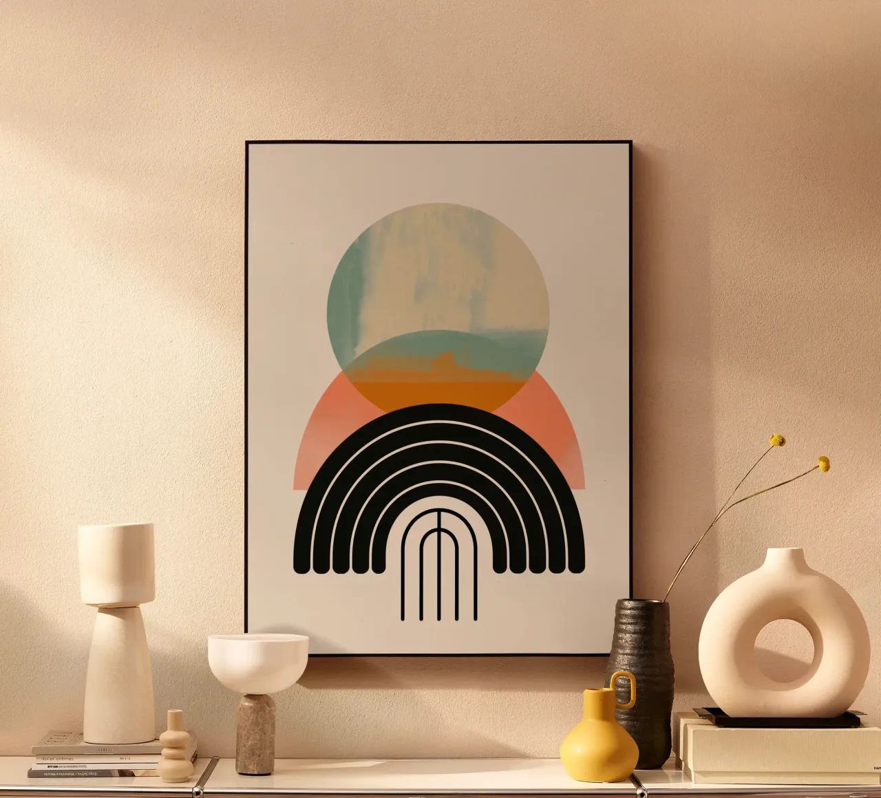 Forme geometriche in colori pastello plexiglass da Whole©