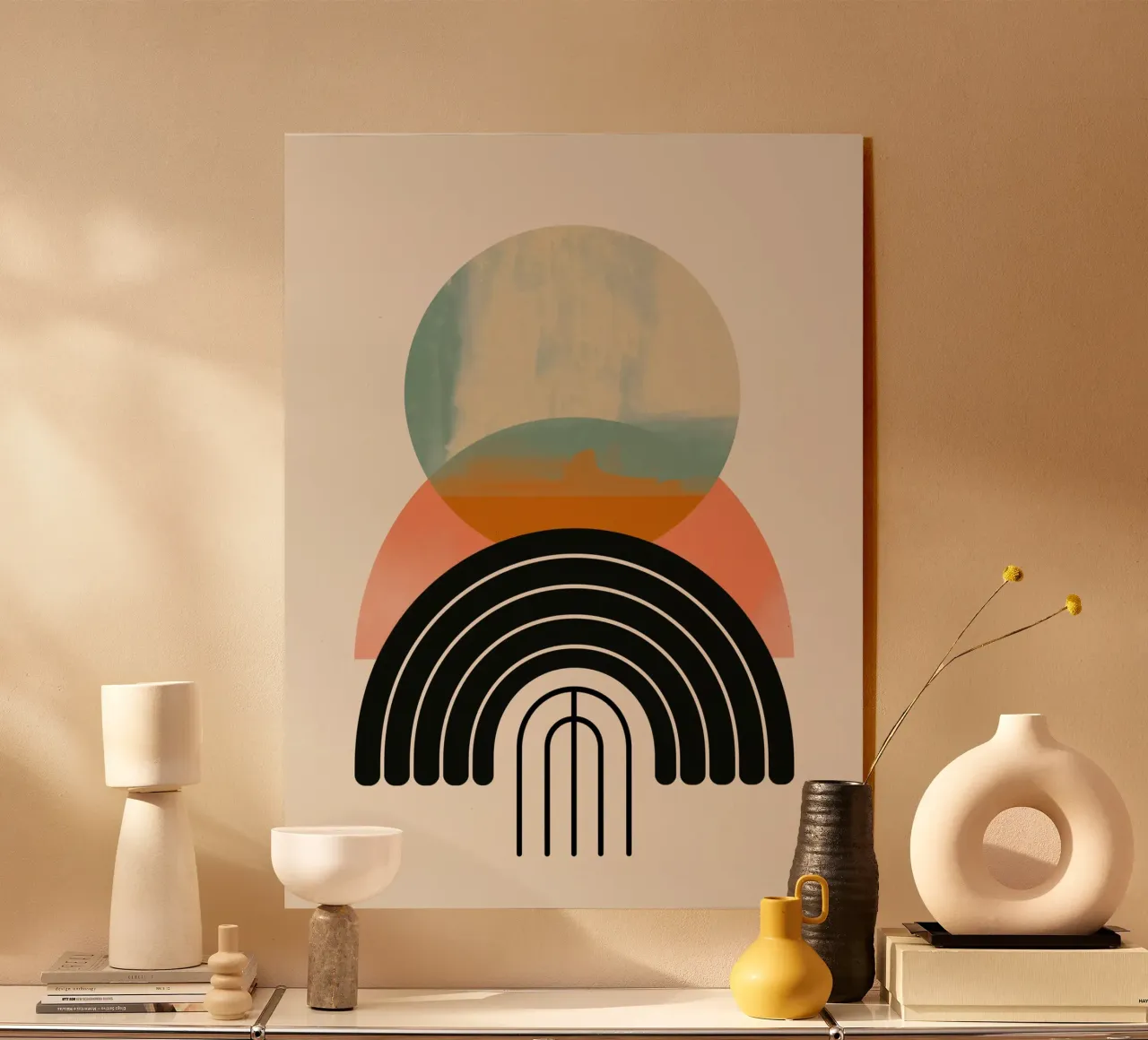 Forme geometriche in colori pastello plexiglass da Whole©