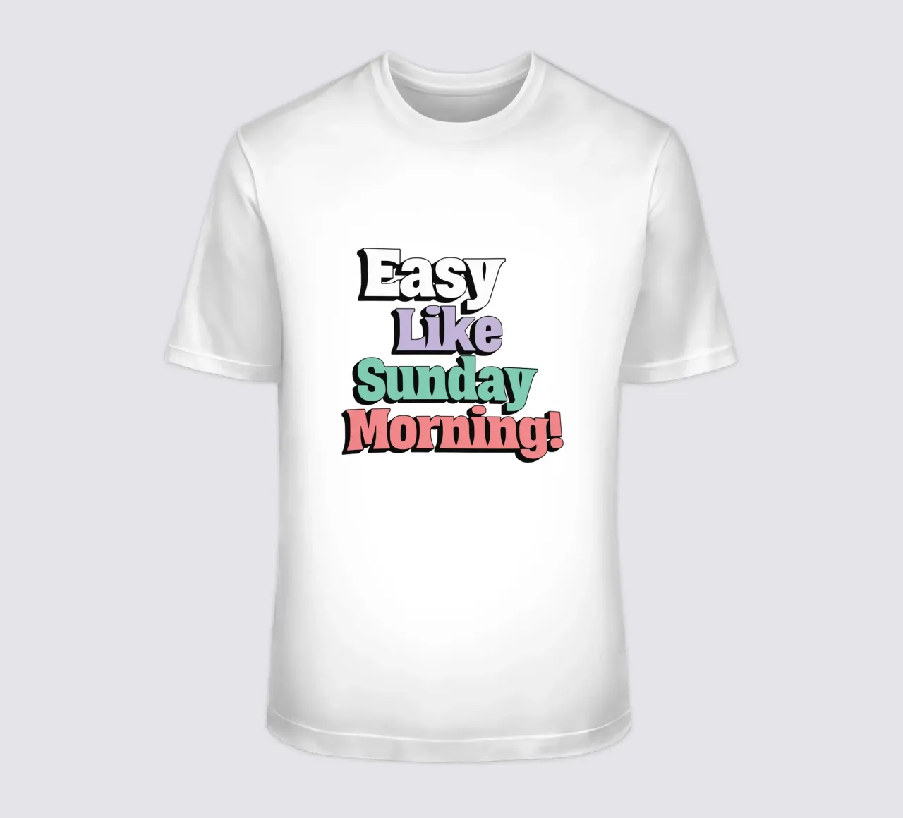 Easy Like Sunday Morning t-shirt by Gunawan Rb