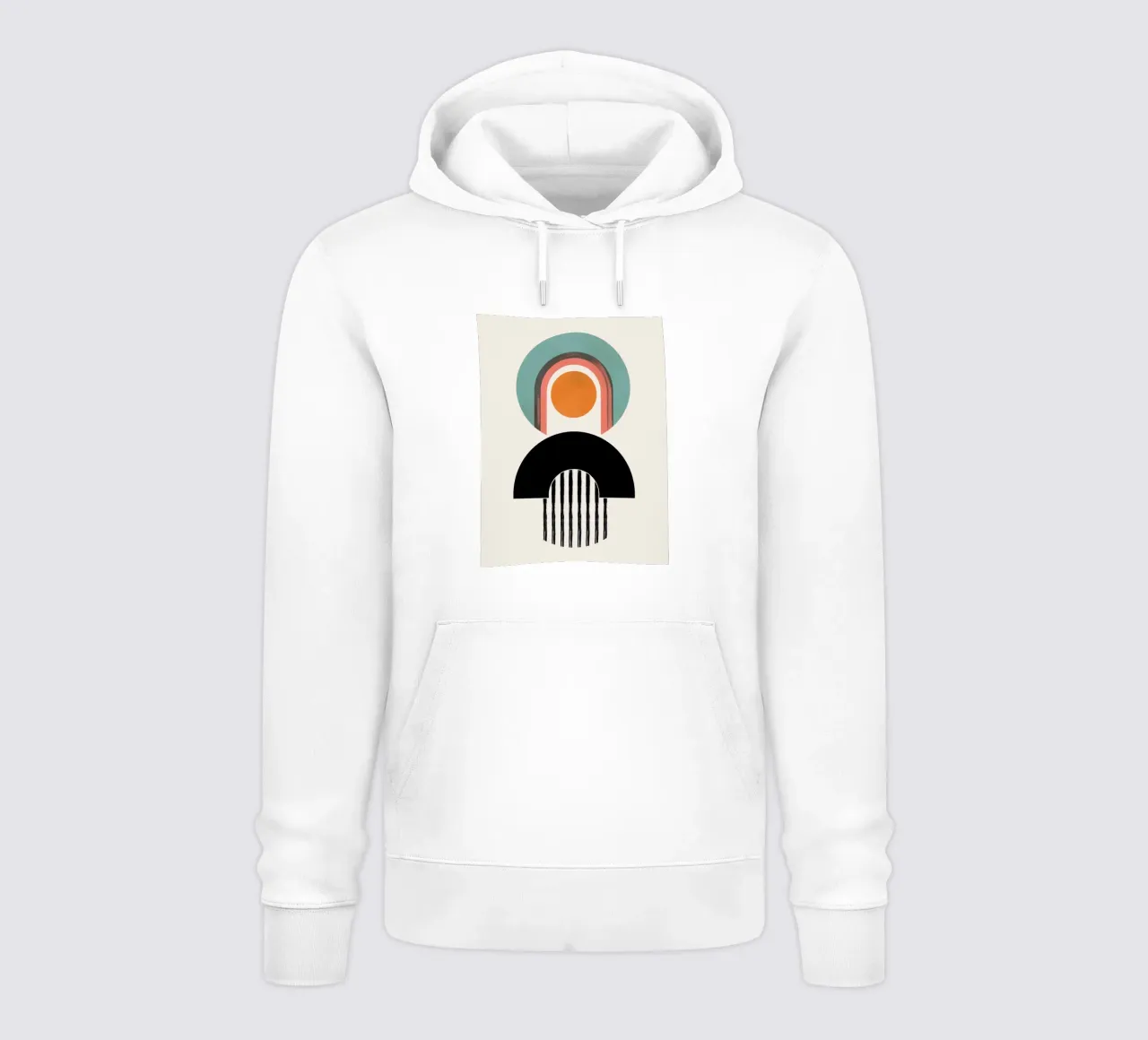 Forme astratte Minimaliste felpa con cappuccio da Whole©