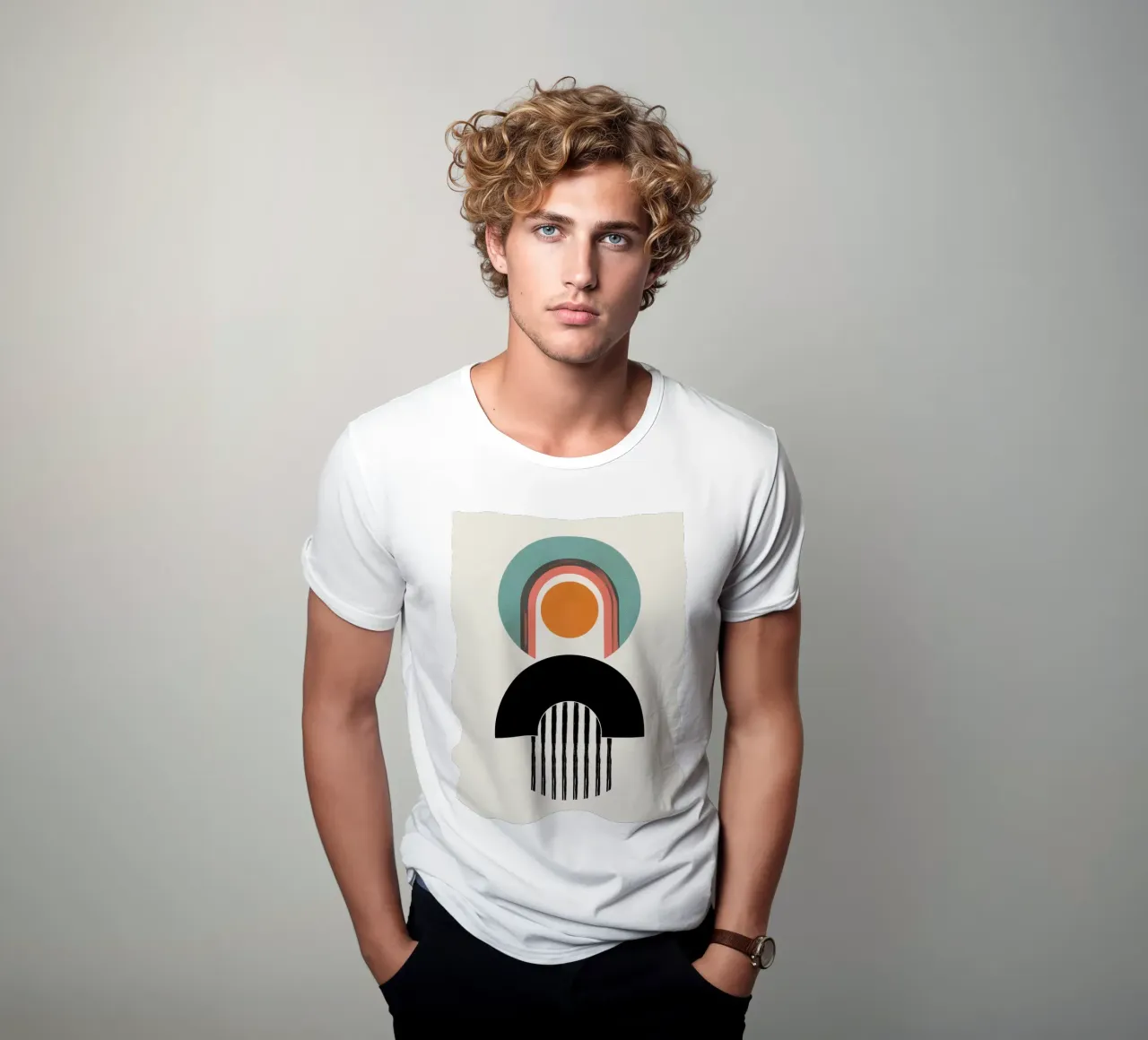 Forme astratte Minimaliste t-shirt da Whole©