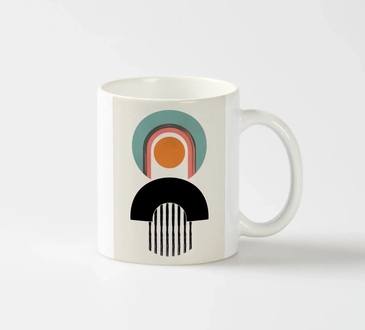 Forme astratte Minimaliste tazza in ceramica da Whole©