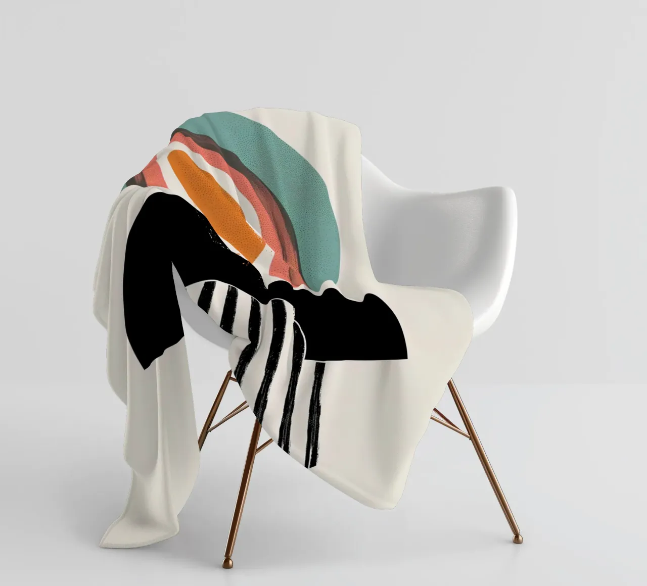Forme astratte Minimaliste coperta in pile da Whole©