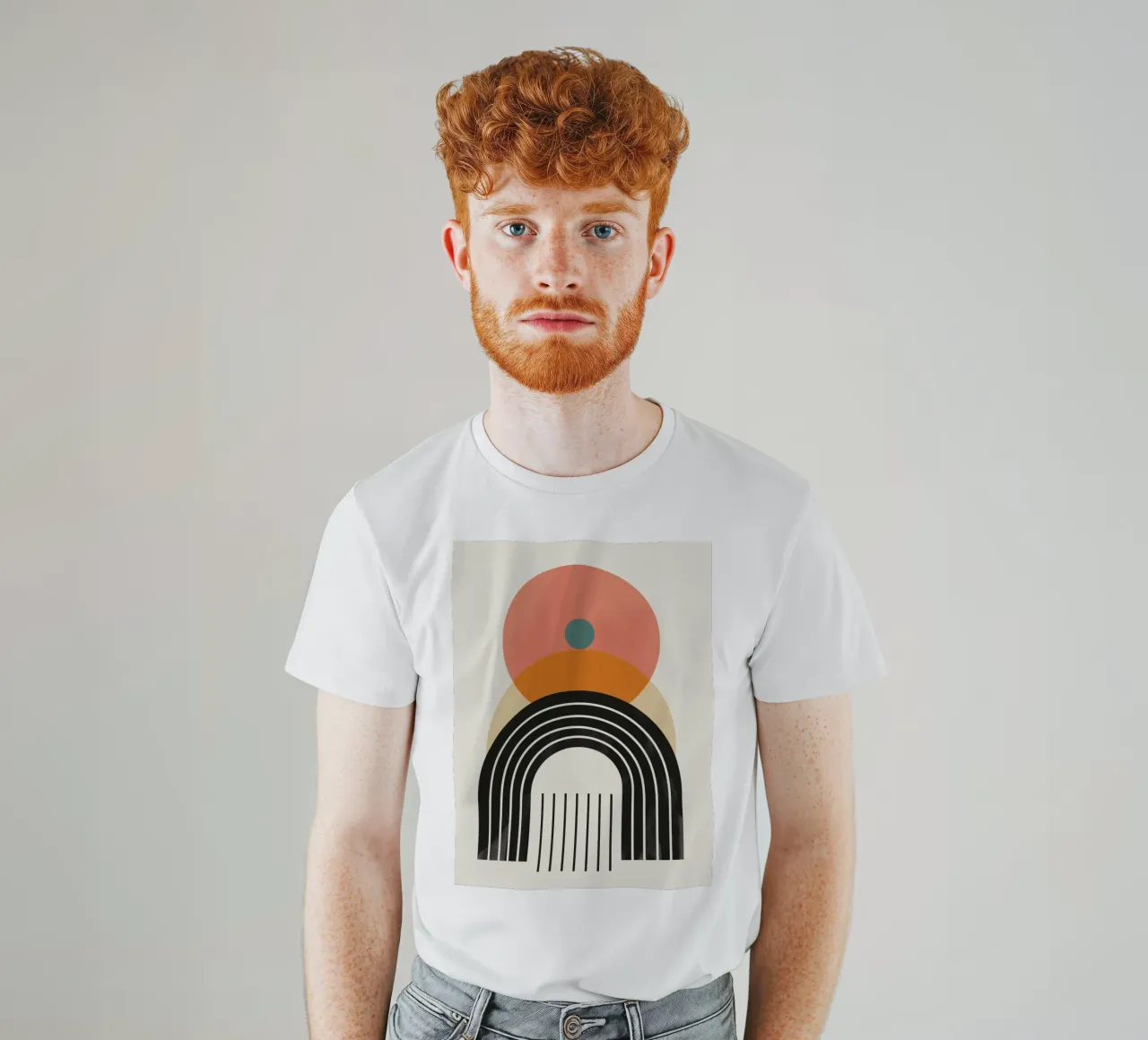 Archi e forme astratte t-shirt da Whole©