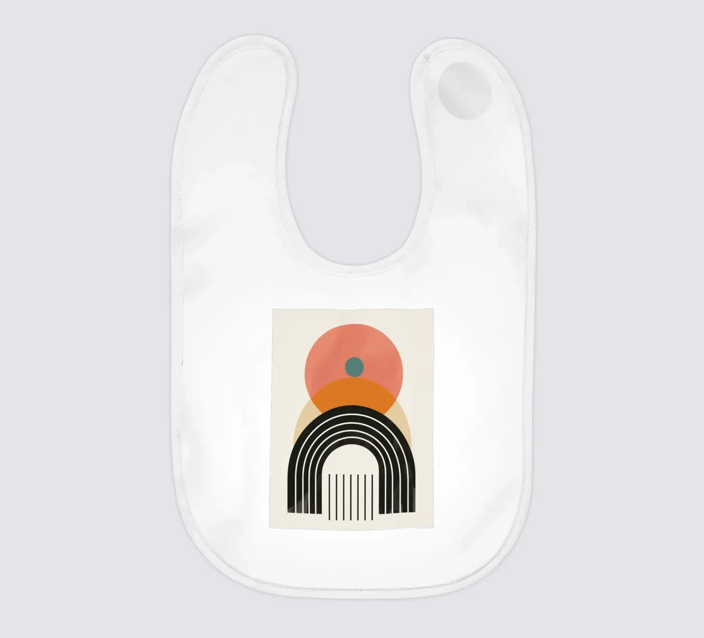 Abstract arches & shapes bavaglino da Whole©