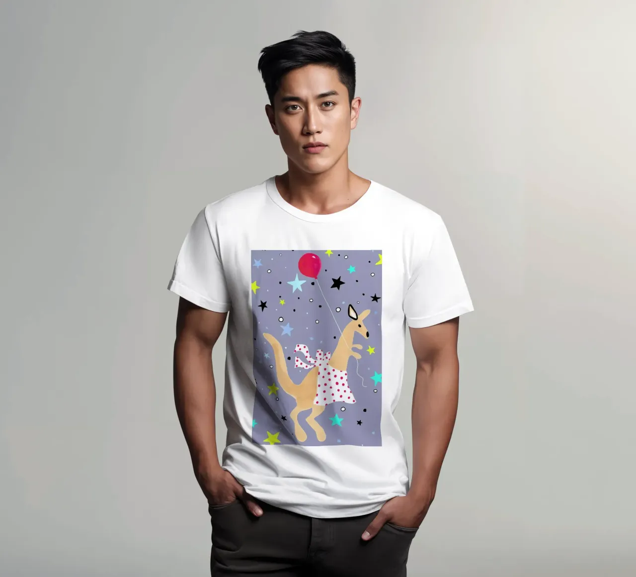 Känguru t-shirt da Kera Till