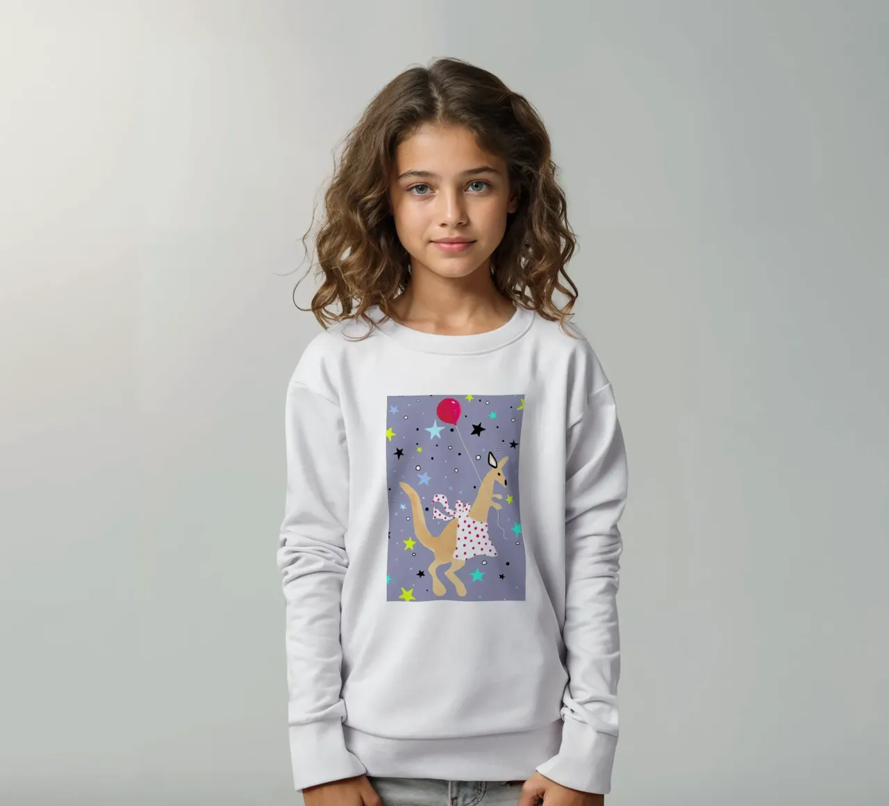 Känguru kids sweatshirt by Kera Till