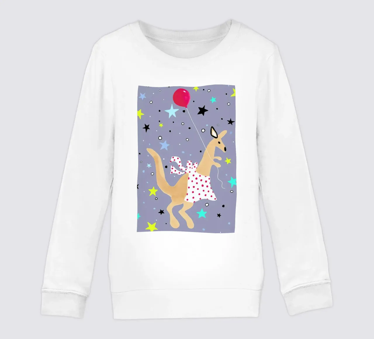 Känguru felpa bambino da Kera Till