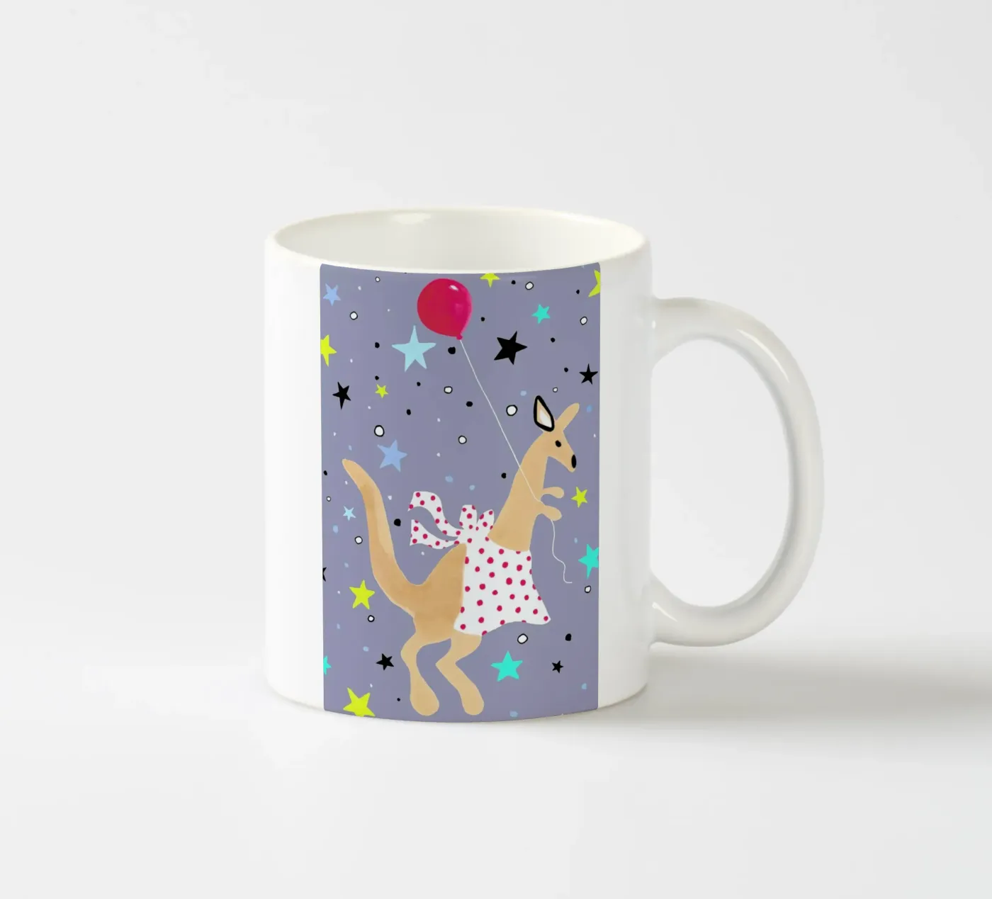 Känguru ceramic mug by Kera Till