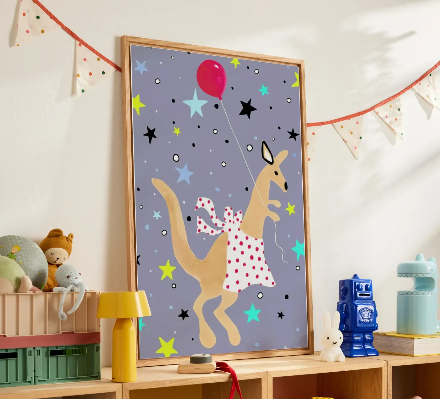 Känguru acryl van Kera Till