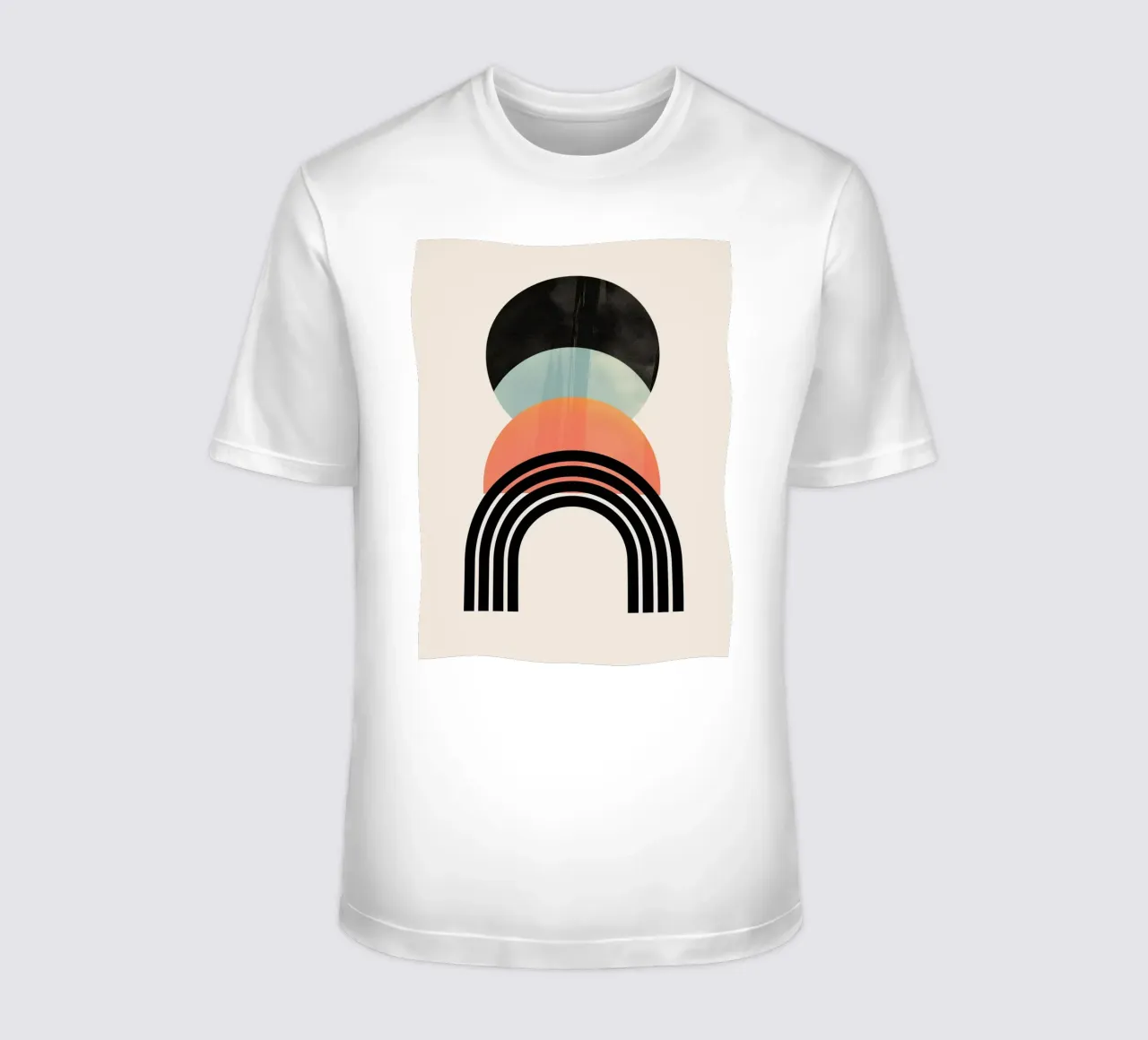 Archi geometrici retrò t-shirt da Whole©