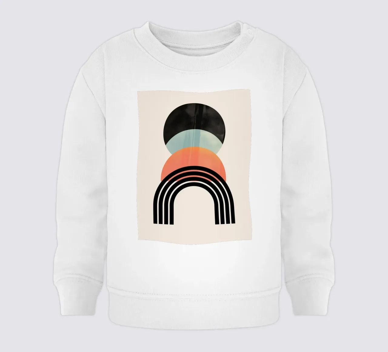 Archi geometrici retrò felpa neonato da Whole©