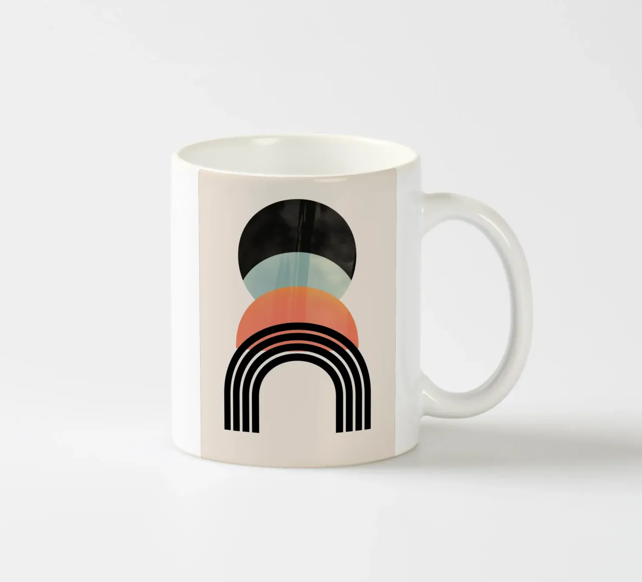 Archi geometrici retrò tazza in ceramica da Whole©