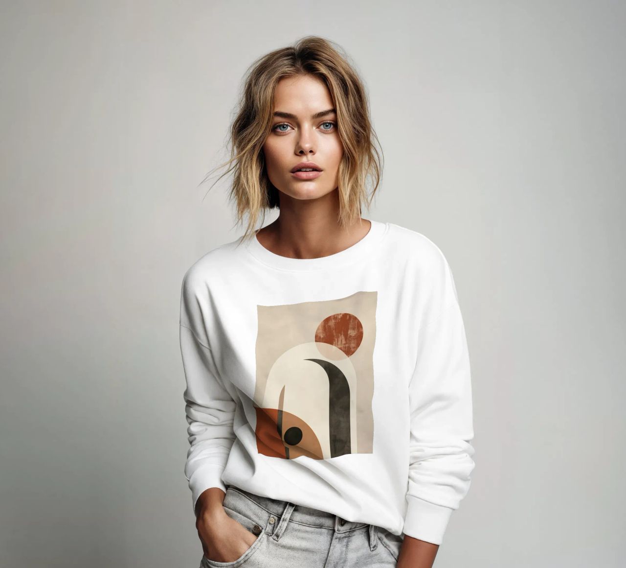 Geometria astratta boho felpa da Whole©