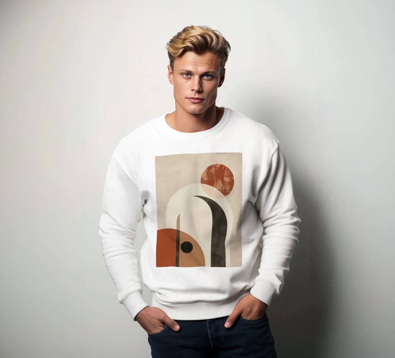 Geometria astratta boho felpa da Whole©