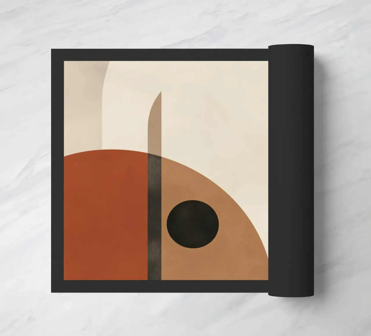 Geometria astratta boho zerbino da Whole©