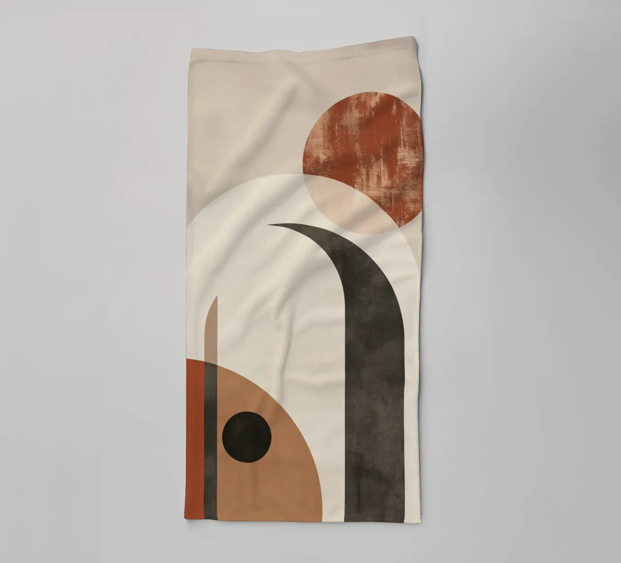 Abstract boho geometry towel by Whole©