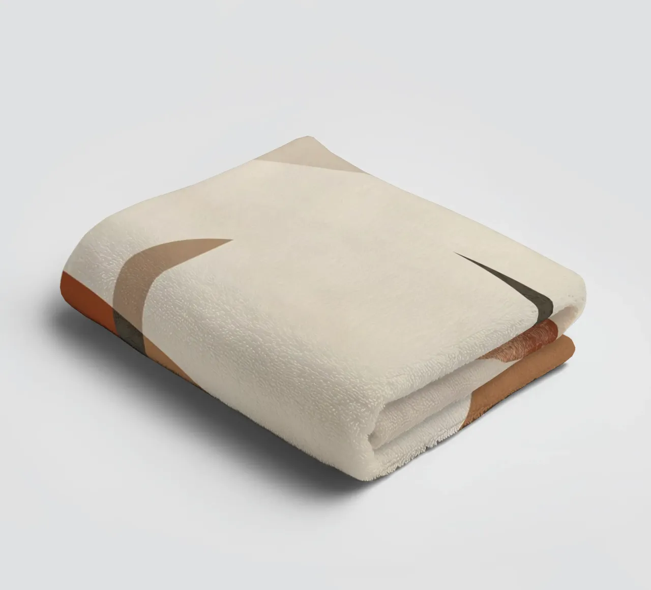 Abstract boho geometry towel by Whole©