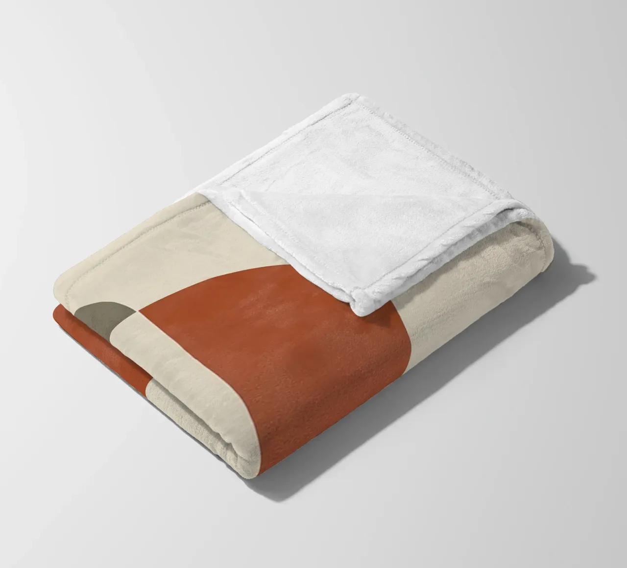 Sagome astratte coperta in pile da Whole©