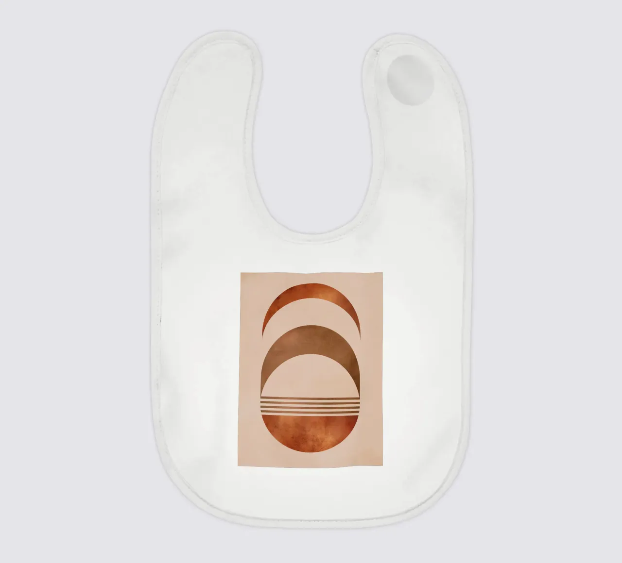 Design boho a semicerchio bavaglino da Whole©