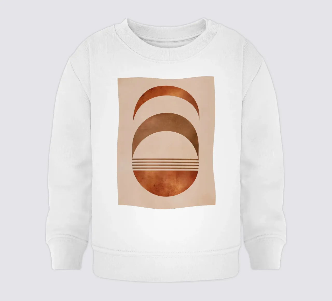 Design boho a semicerchio felpa neonato da Whole©