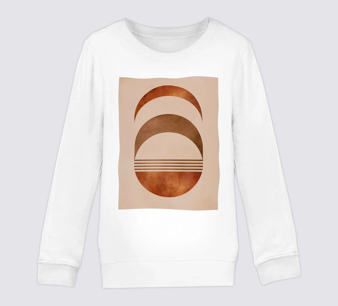 Design boho a semicerchio felpa bambino da Whole©