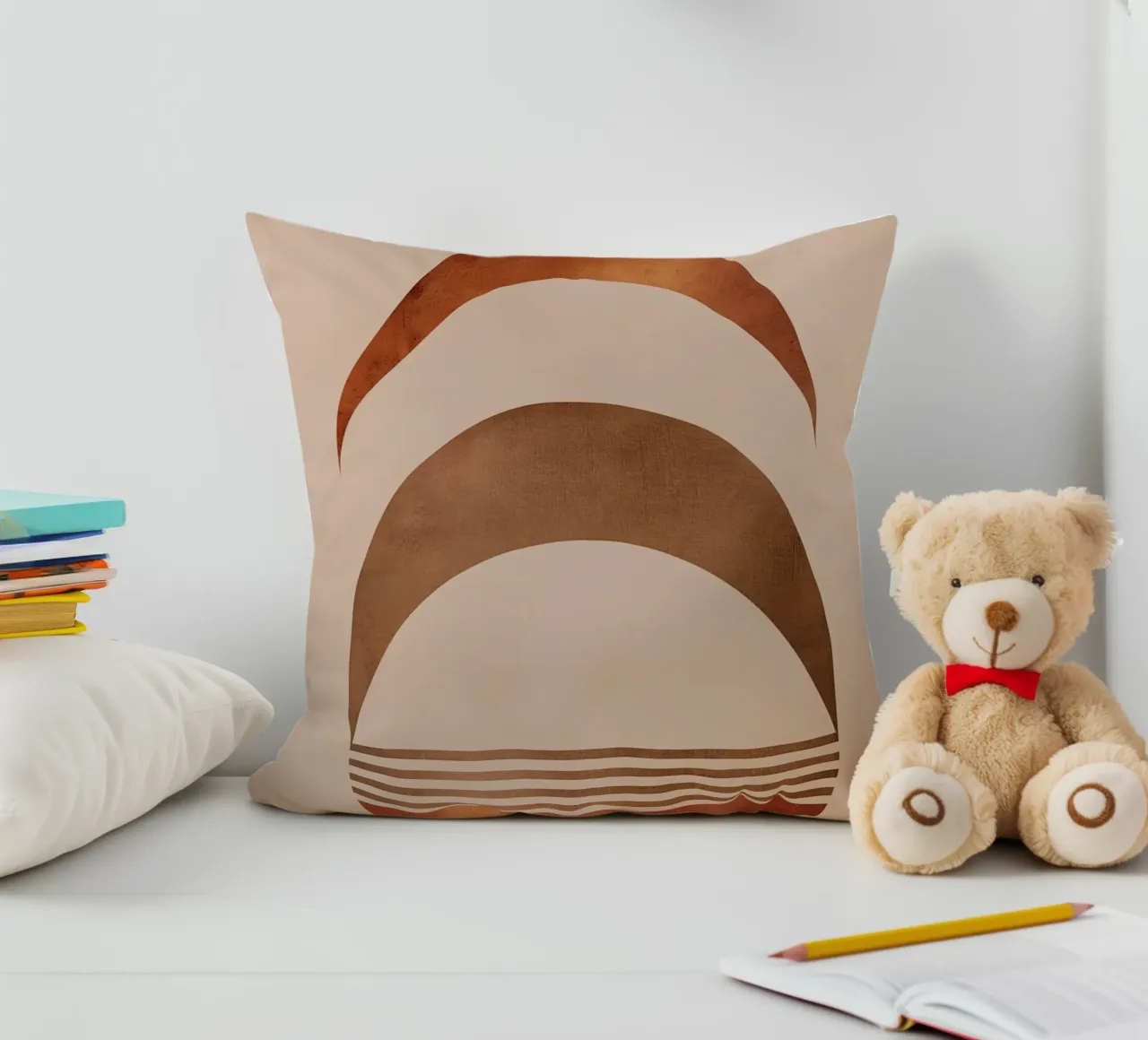 Design boho a semicerchio cuscino da Whole©